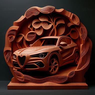 3D model Alfa Romeo Stelvio (STL)